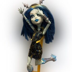 Colorful FREAKY FUSION MH Doll with Blue Hair